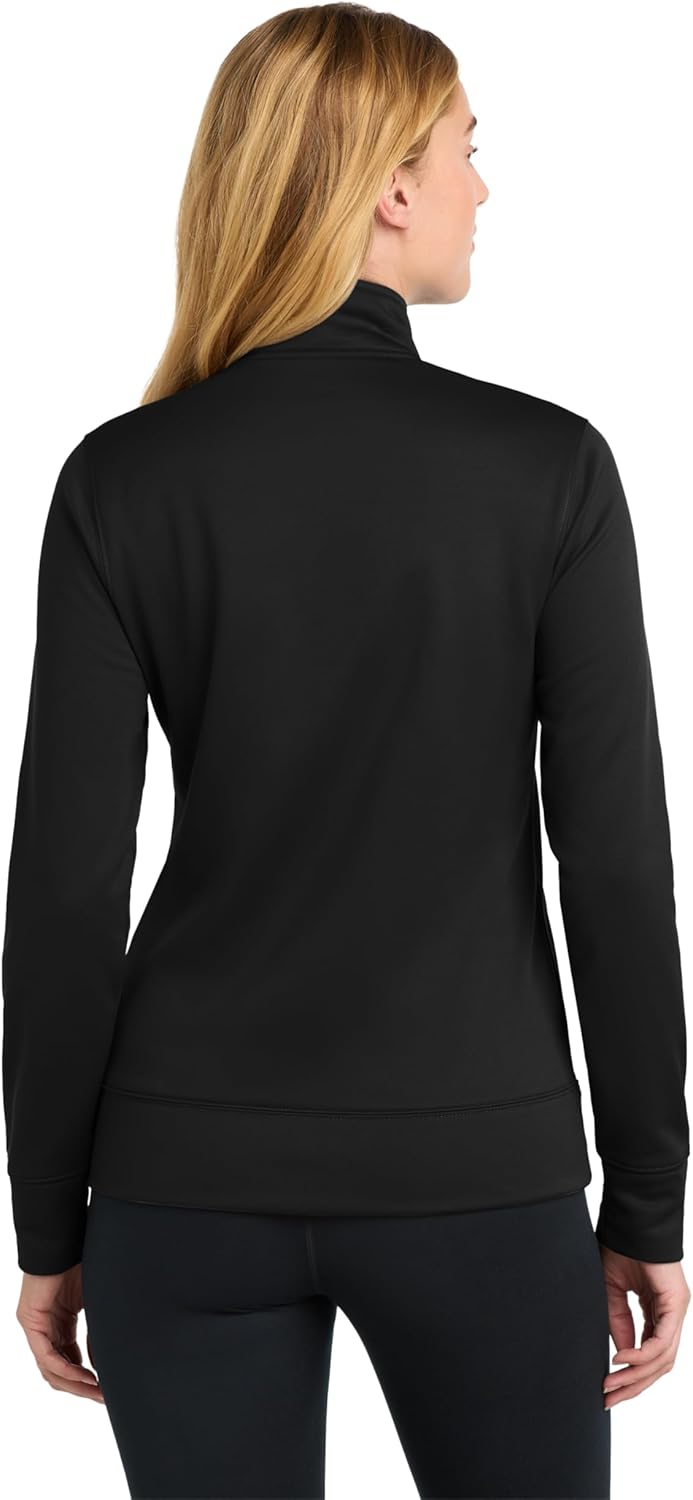 SPORT-TEK Women's Sport-Wick Fleece Full Zip Jacket - Image 3
