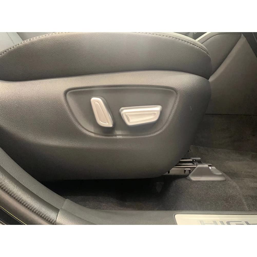 Beautost Fit for Toyota 2020 2021 2022 2023 2024 2025 2026 Highlander Door Seat Button Adjust Switch Cover Trim Matte