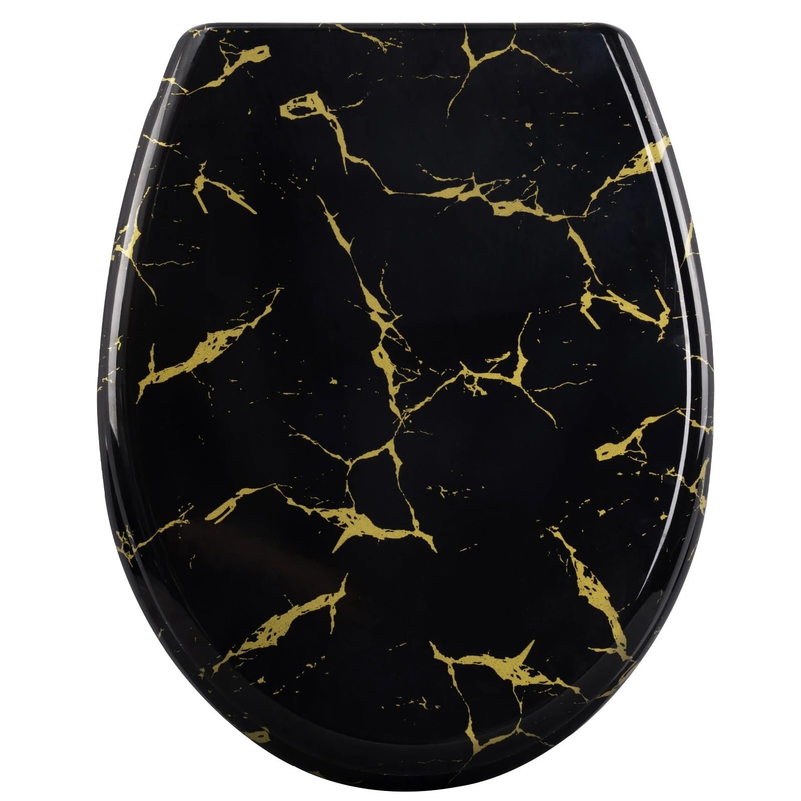 Ciopljhkl Color08 1Pc Wc Toilet Seats Cover Slow-Close Universal Lid Thicken Replacement U Type Pp Board For Bathroom Parts For Bathroom