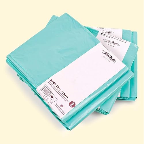 Miniatura 3 de Collections Etc Akord Slim - Paquete de 2 recambios de revestimiento para sistema de eliminación de incontinencia de adultos, azul, 7 galones