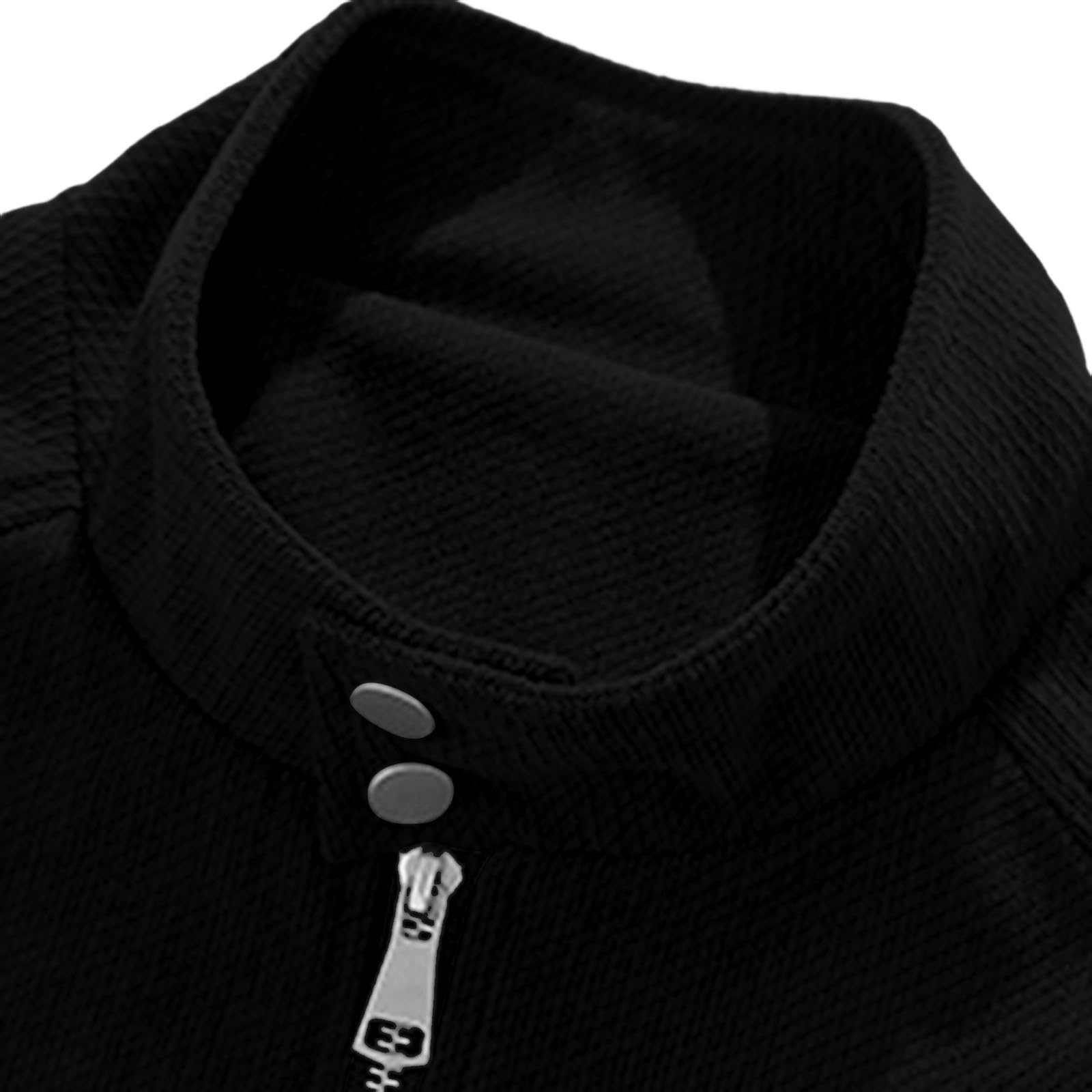 Giacca da uomo Trucker Cord, giacca in felpa leggera e sottile | Giacca a camicia con cerniera completa e tasche, camicia a coste, senza cappuccio, giacca sportiva, morbida e comoda giacca