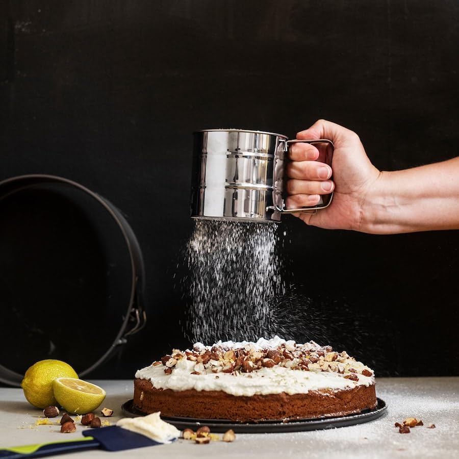 Miniatura 9 de GZMAISULEE Molde desmontable de 10 pulgadas para hornear, redondas, a prueba de fugas, antiadherentes, extraíbles, para pasteles, tartas de queso,