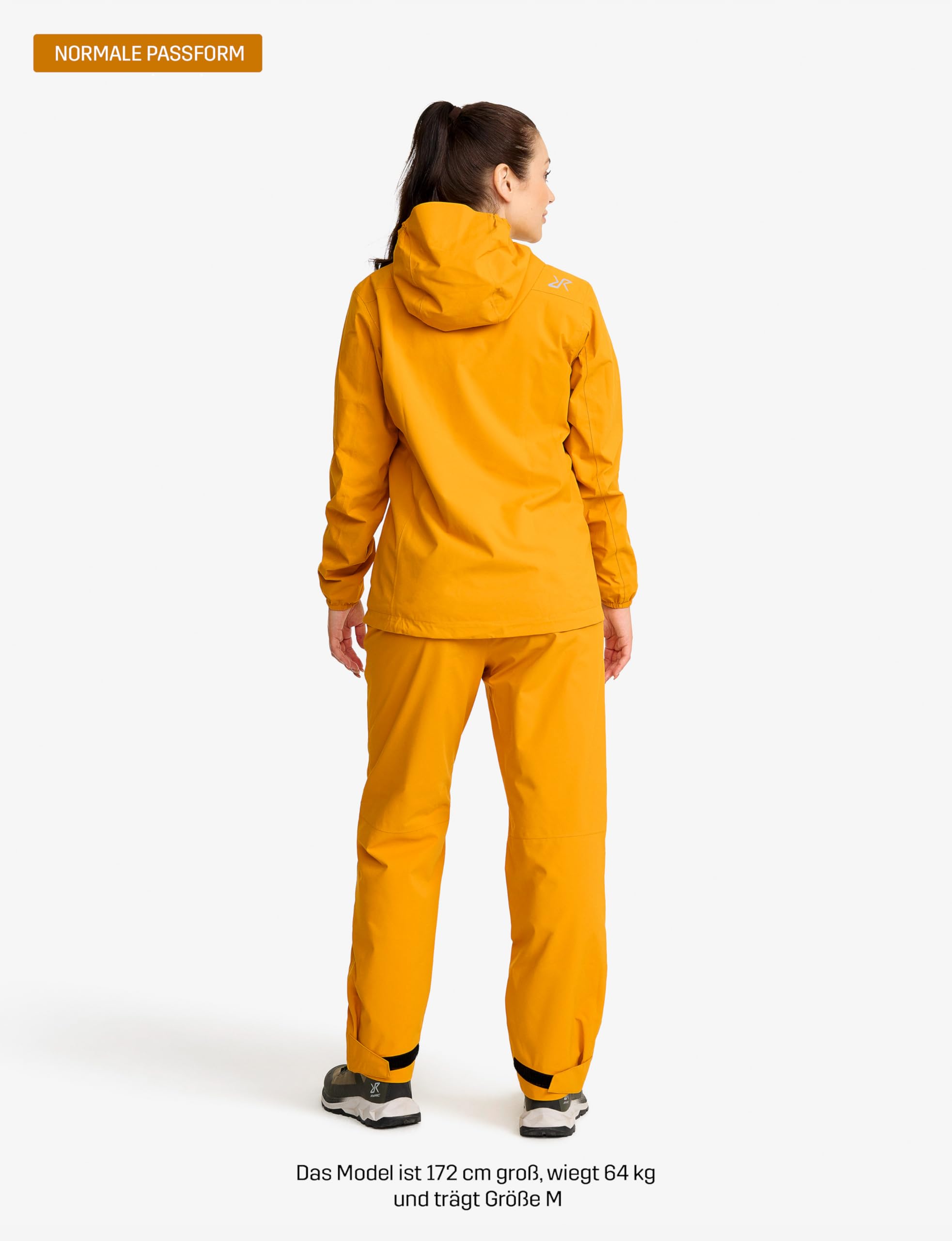RevolutionRace Vector 2L Jacket für Damen, Wasserichte und Winddichte Regenjacke für Wandern