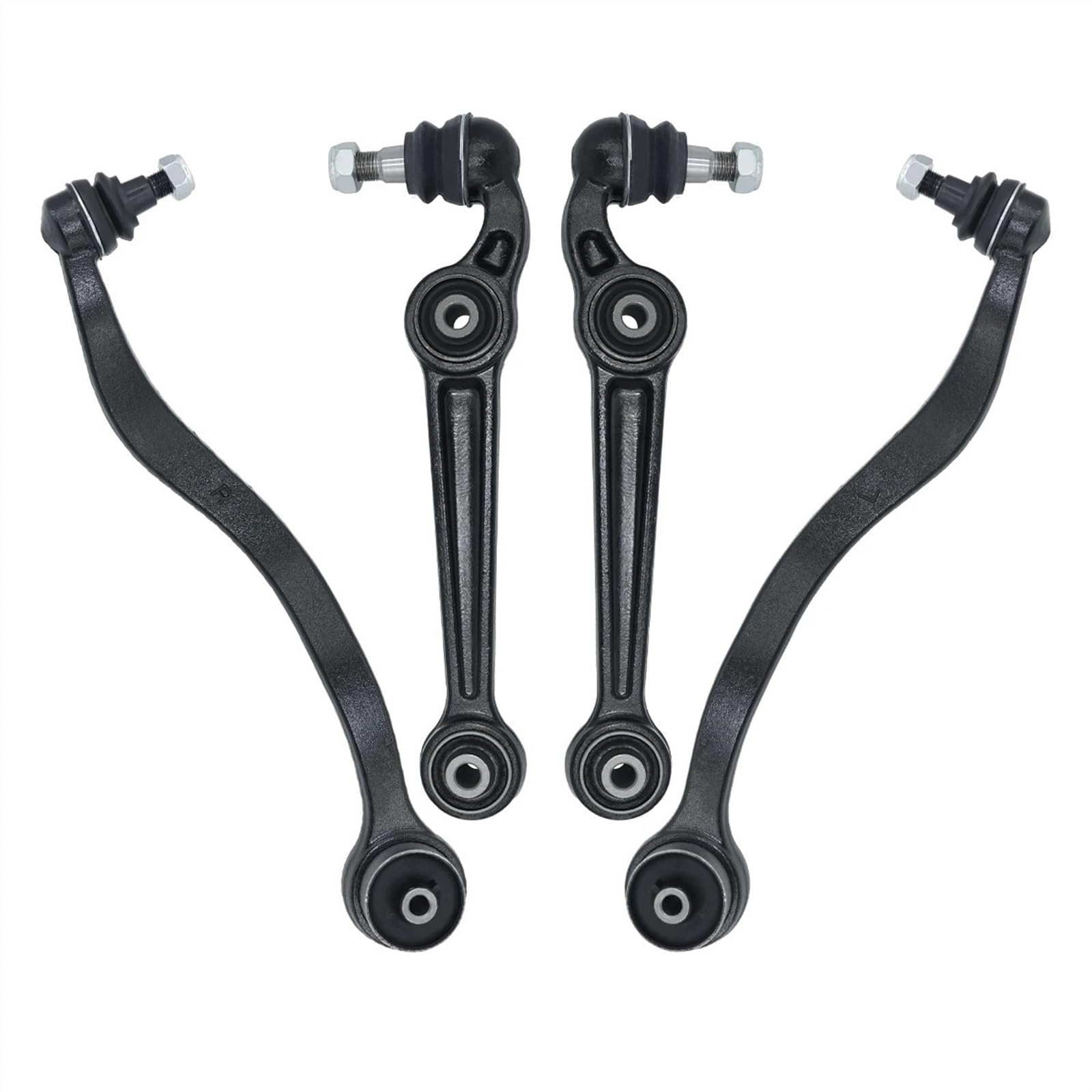 ZHOUQING4Pcs Front Lower Left Right Control Arm Ball Joint Compatible With M-azda 6 Compatible With F-ord F-usion Compatible With L-incoln MKZ Zephyr Compatible With M-ercury Milan 2006 2007