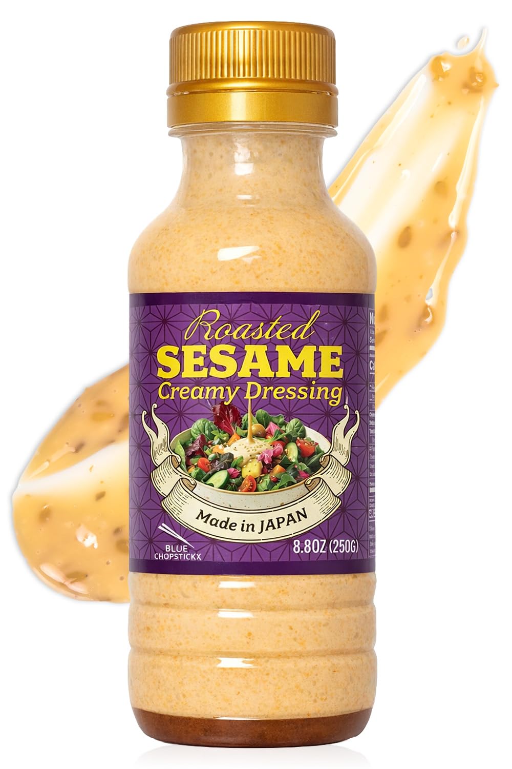 japanese sesame dressing Amazon.com : Japanese Roasted Sesame Dressing Low Calorie – Only 51  Calories per Serving, 0g Saturated Fat, Creamy Goma Sauce Made with Japanese  Mayonnaise for Salads, Bowls, Dumplings & Noodles, Rich Umami
