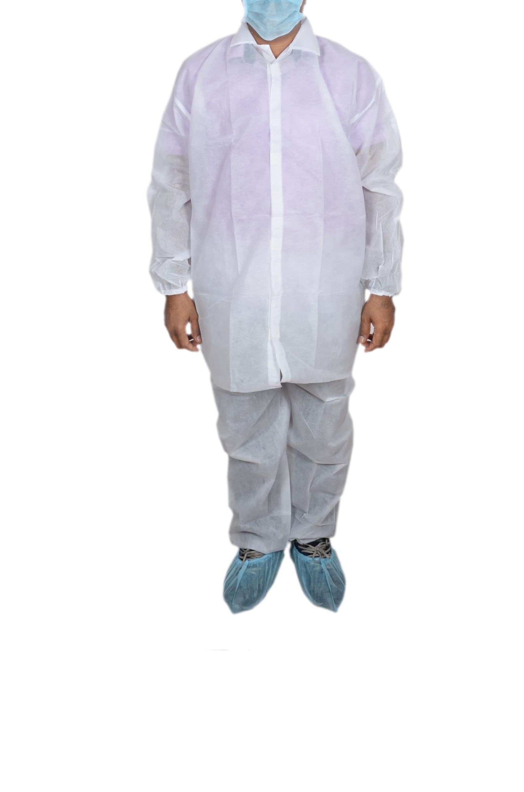 G 9 Health Care - Disposable Shirt and Pant Easy to Use and Comfortable Regular Fit White, 40 (B08NC8J795) Amazon Price History, Amazon Price Tracker