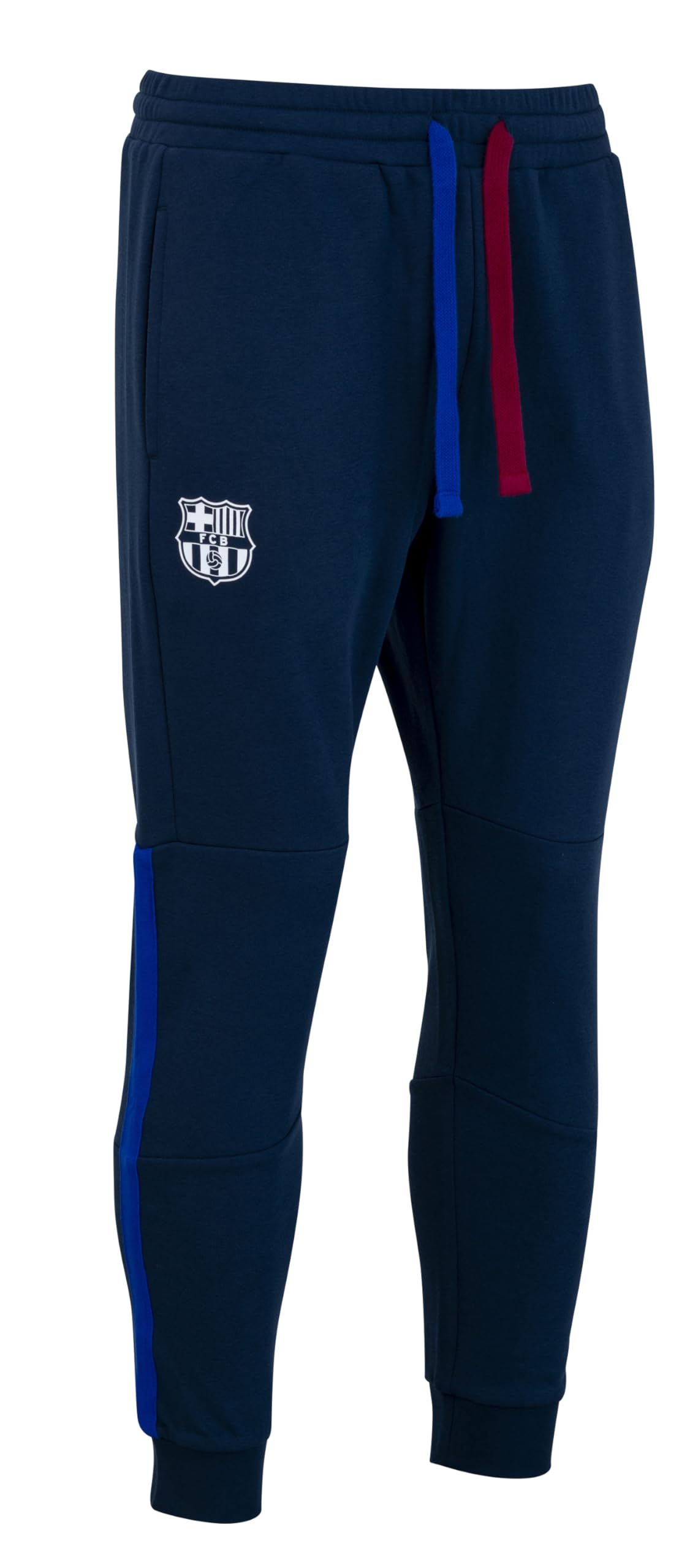 FC Barcelona Official Collection Men's Fleece Trousers – Football – Size M