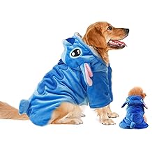 Dog Costume, Gimilife Dog Hoodie, Dogs Halloween Costume Pet Xmas Pajamas Outfit, Pet Coat Cartoon Costumes for Small Medium Large Dogs and Cats for Halloween Christmas and Winter -S