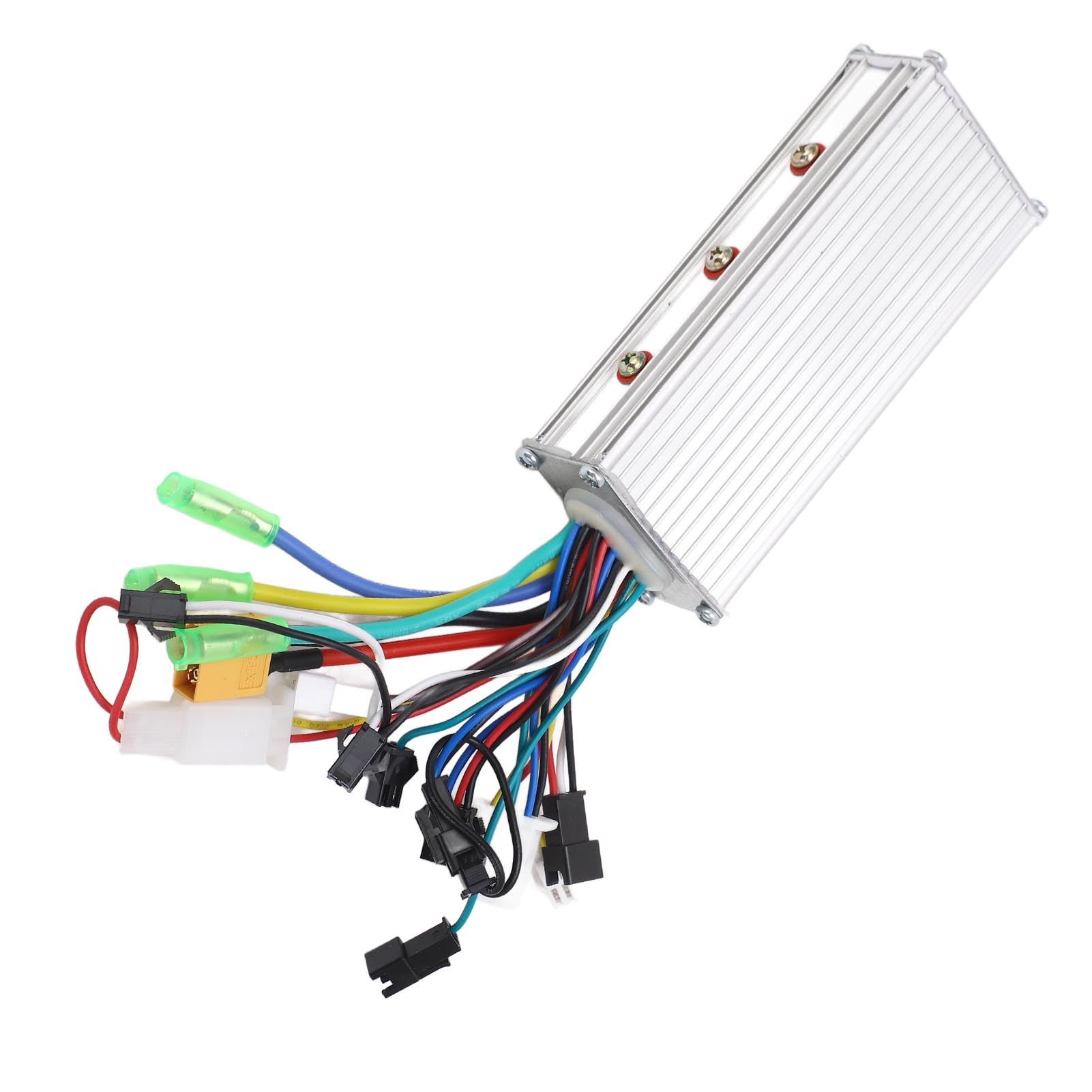 FILFEEL Contrôleur de Moteur sans Balais pour Vélo électrique 500W 36V 48V, avec Boîtier en Aluminium pour Balade