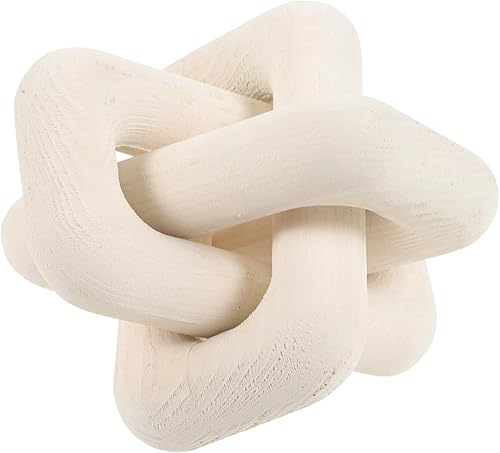 DECHOUS Mesas de centro rústicas decoración de estantes decoraciones de mesa de café, decoración de festivales, decoración de nudo de madera para el