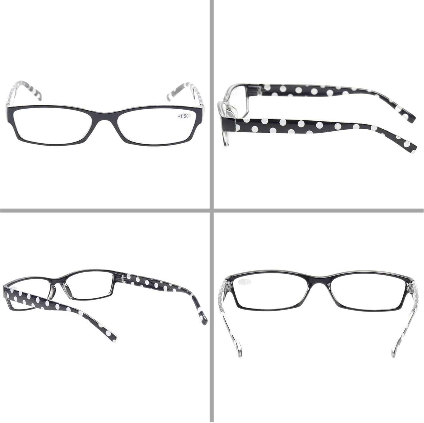 Kerecsen Reading Glasses 5 Pack Great Value Ladies Readers Quality Fashion Glasses for Women