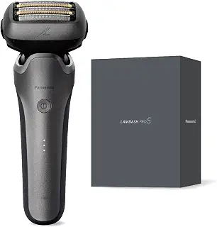 パナソニック メンズ シェーバー ラムダッシュ PRO 5枚刃 電動 髭剃り ラムダッシュAI⁺ ACアダプター充電 ES-L551U-S チタンシルバー