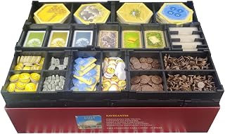 Organizador (SOFT INSERT ESTENDIDO XPS) para Catan Plus