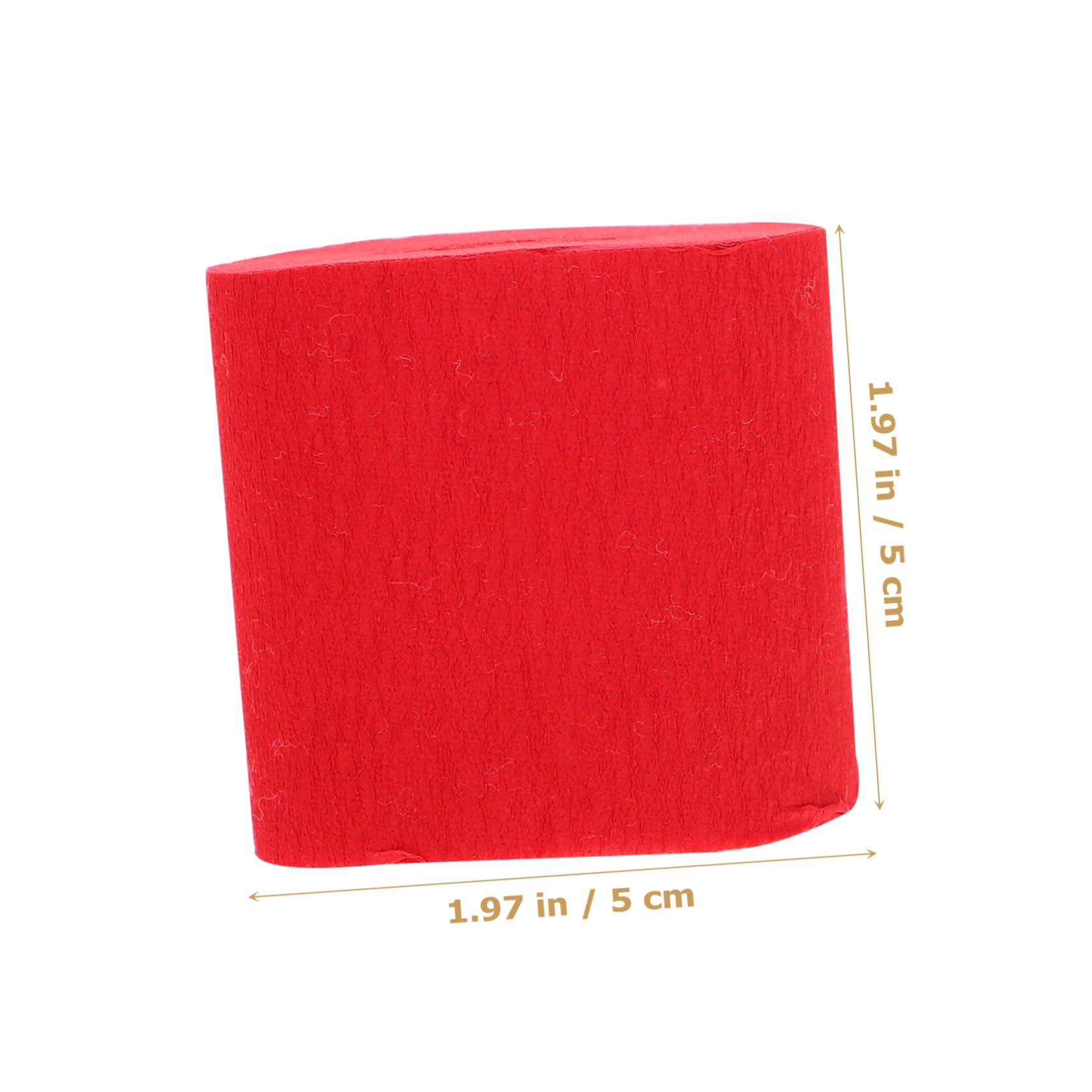 Totority 10pcs Birthday Party Streamer Paper Rolls Decorative Crepe Paper Streamers for Wedding Decorations