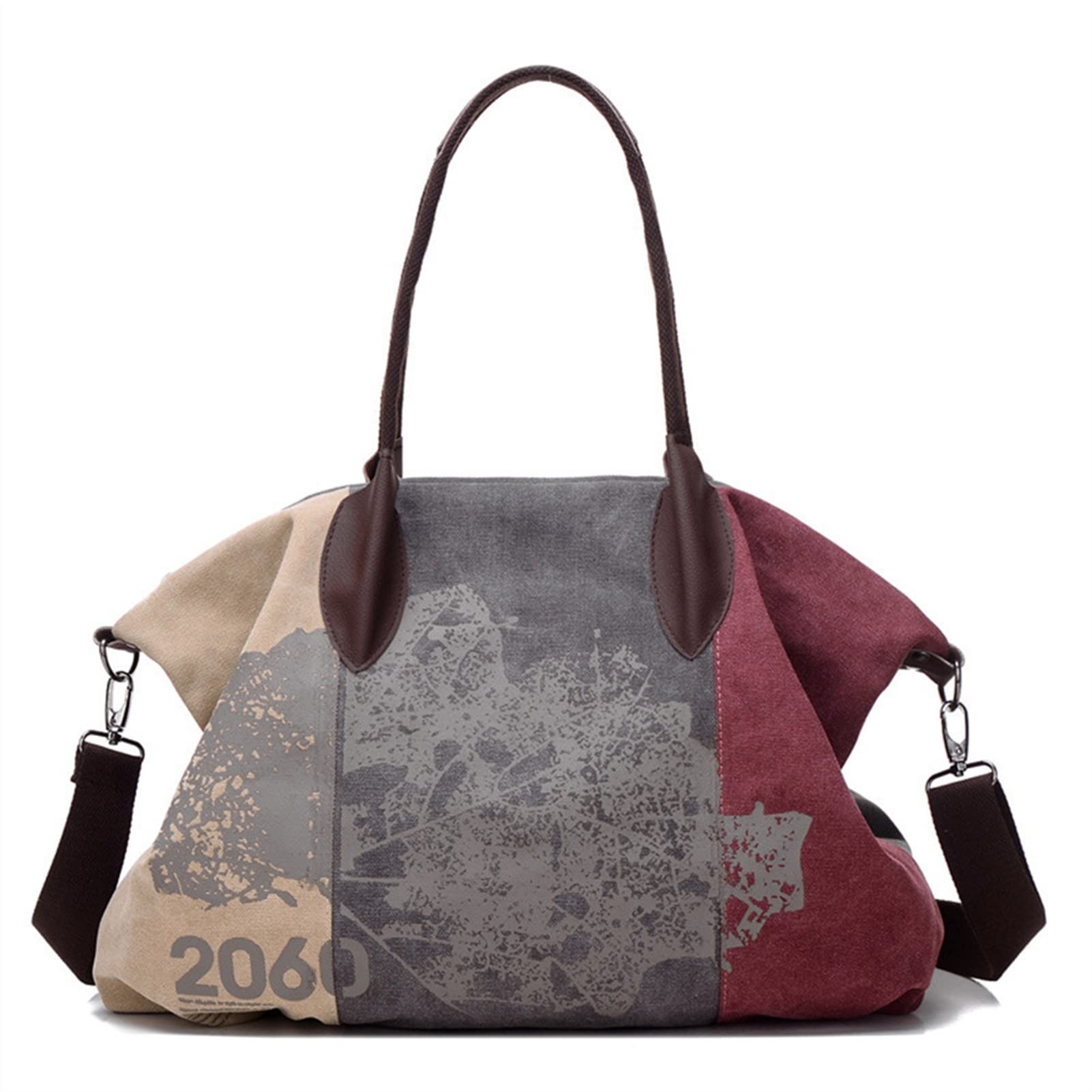 Chic sac cabas pour femme en toile haut de gamme avec finitions soignées