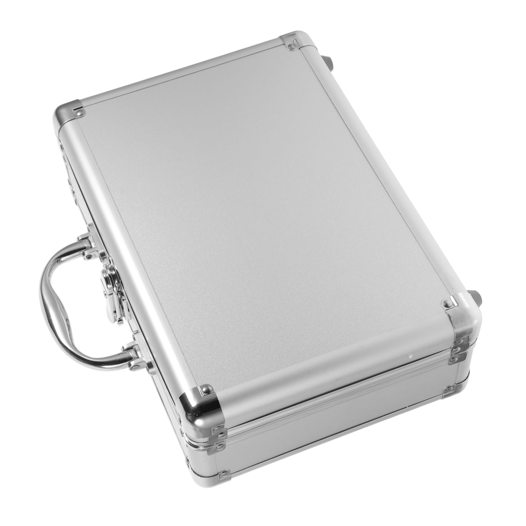 Malette aluminium avec éponge boîte de rangement outils verrouillable