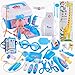 Produktbild iVansa 37er Set Medizinische Kit Doktor Spielzeug für Kinder Arzt-Set für Kinder Medizinisches Spielzeugset (Blau)
