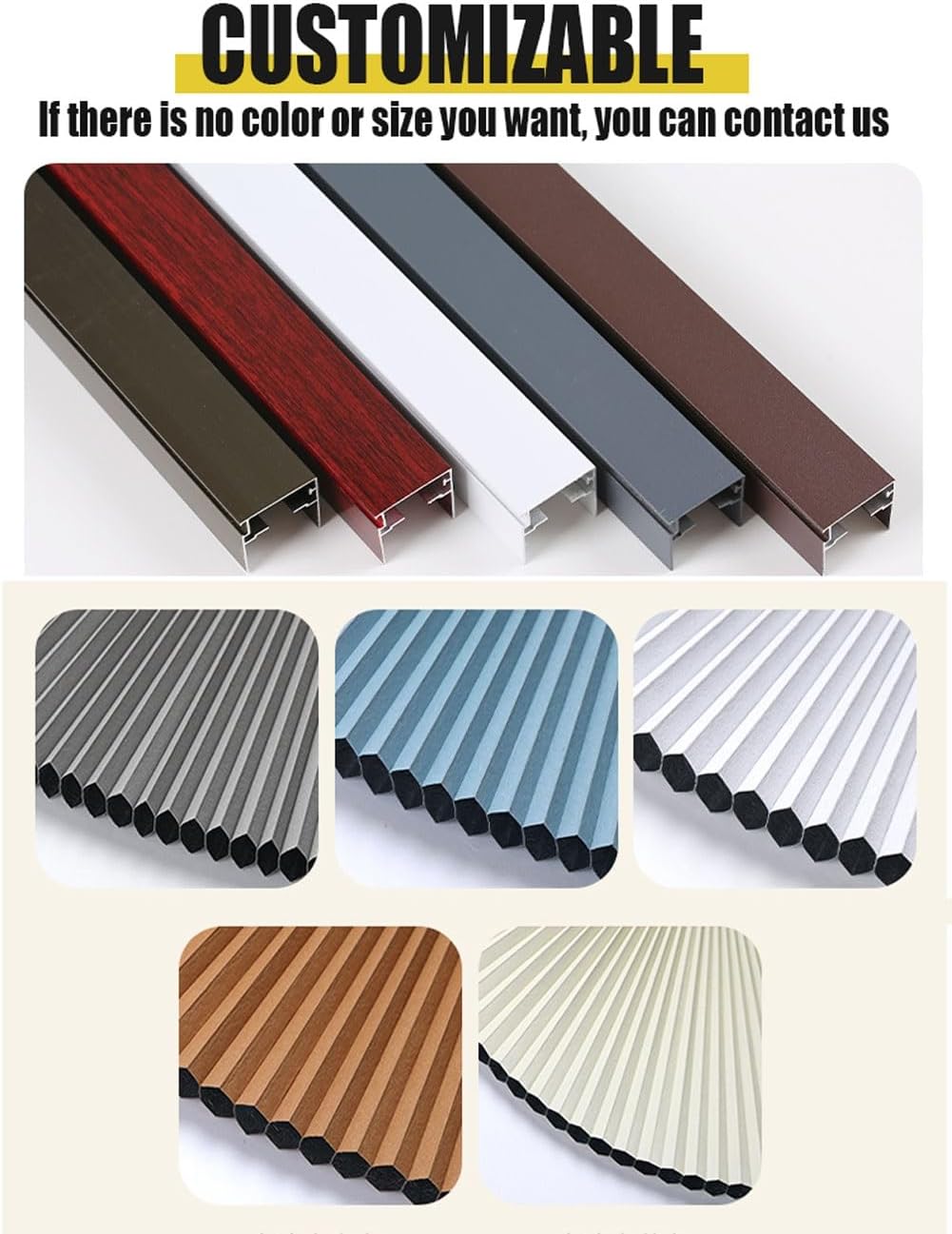 Space-Saving Accordion Folding Door - Temporary Sliding Room Divider with Handle for Kitchen & Bathroom - Blue & Yellow, 35x80in (88.9x203.2cm)