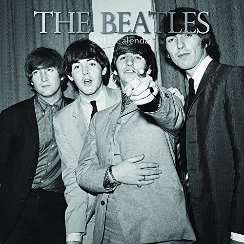 Classic Black & White Photographs of The Beatles 2017 Monthly Wall Calendar, 12
