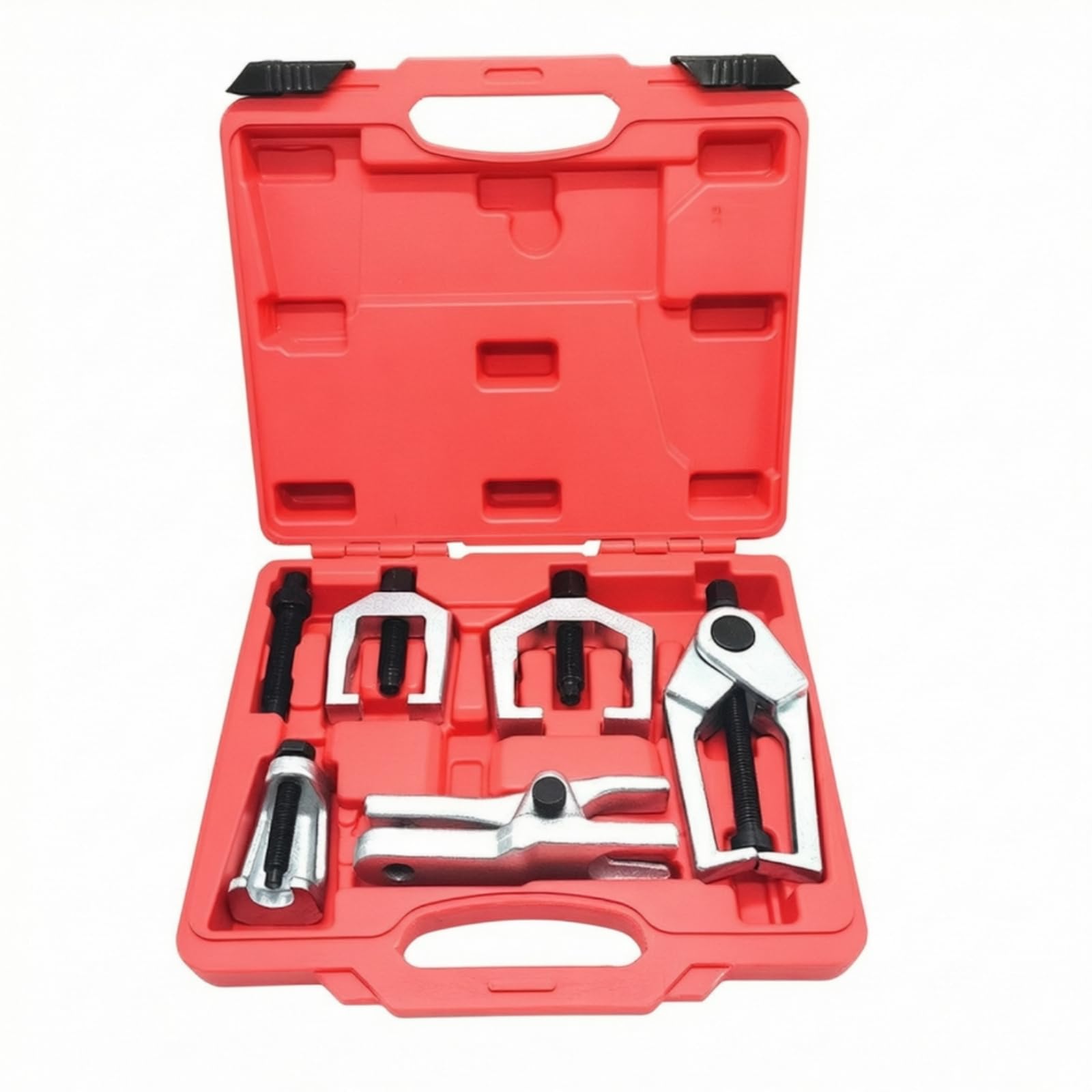 Extractor de Cojinetes Automotrices con Estuche Separador de Rótulas de Rodamientos Extractor de Uniones Acero al Carbono y Tornillos Precisos