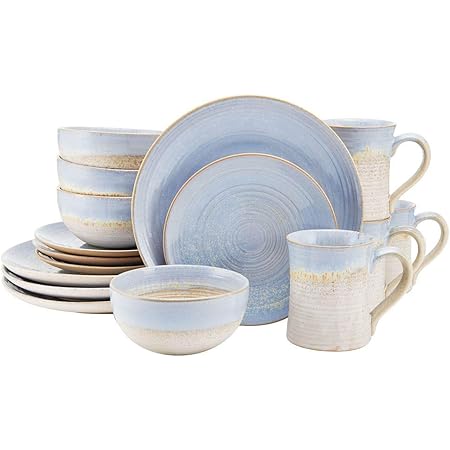 baby blue dinner set