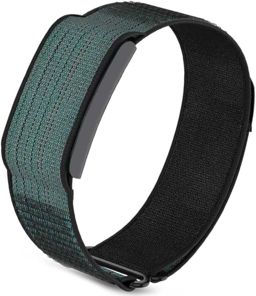 Nylon Replacement Band Compatible for Amazfit Helio Strap – Adjustable Soft Comfort Breathable Sport Wristband for Amazfit Helio Fitness Tracker Bands