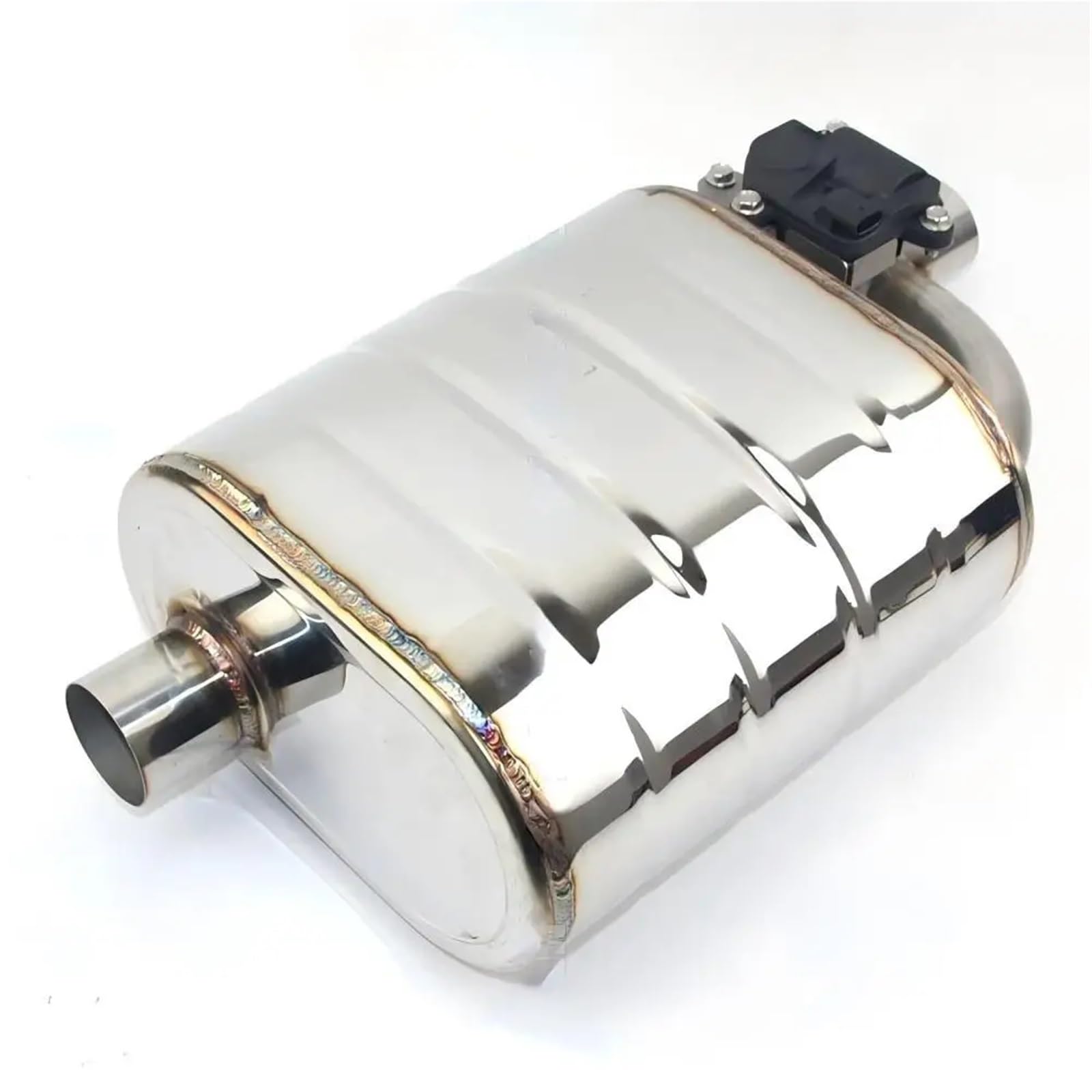 Car Silencer Uniwersalny 2,0 i,5,75 3, cala Tłumik wydechowy Zawór odcinający z pilotem(2.75inch set left)