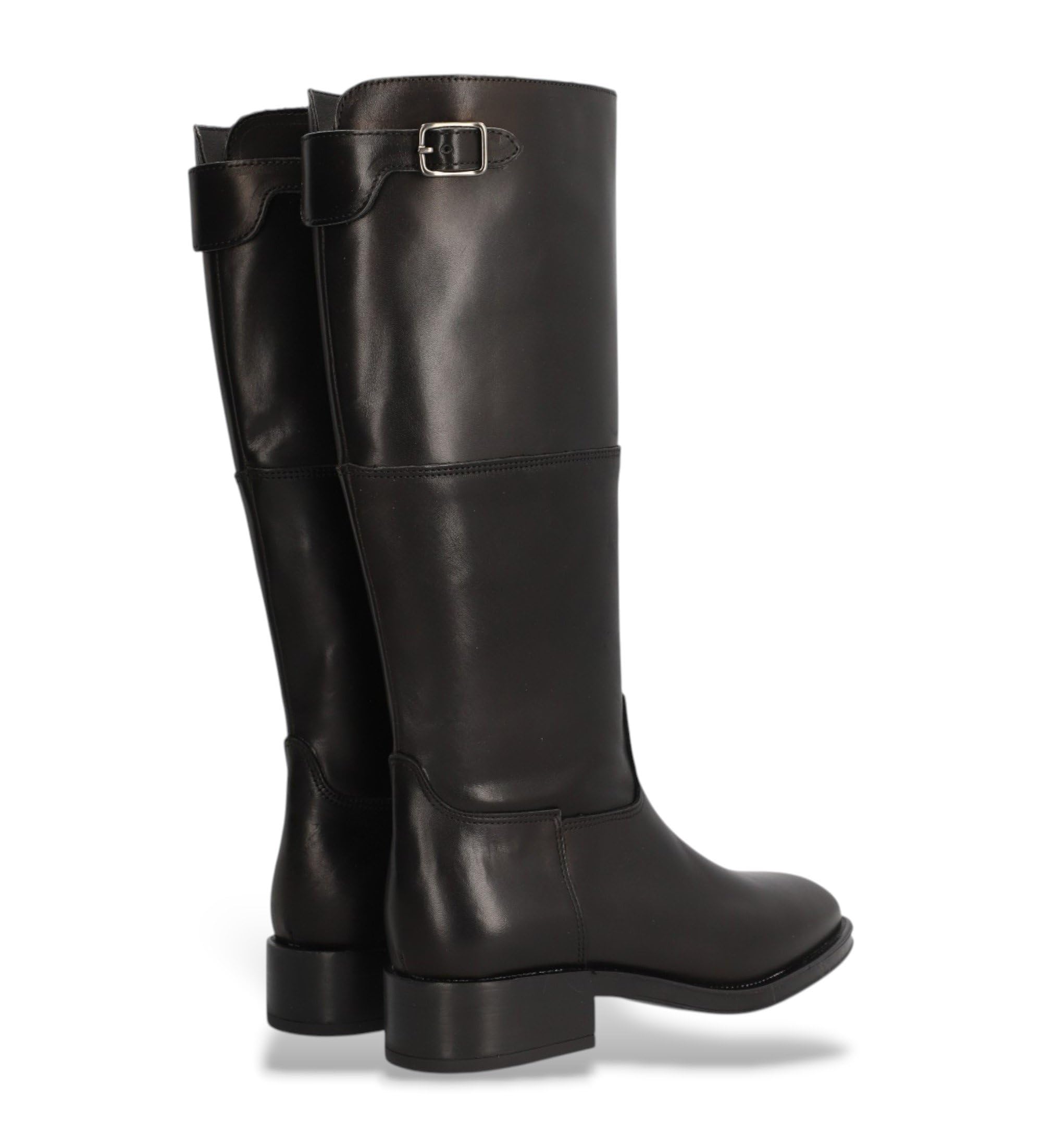 ALPE Botas de Piel Couture Negro