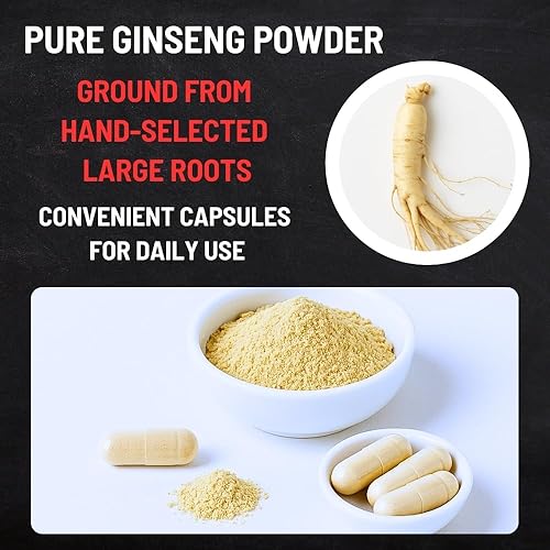 Miniatura 4 de Cápsulas de ginseng - Sistema inmunológico y apoyo energético - 500 mgcápsula - 60 cápsulas