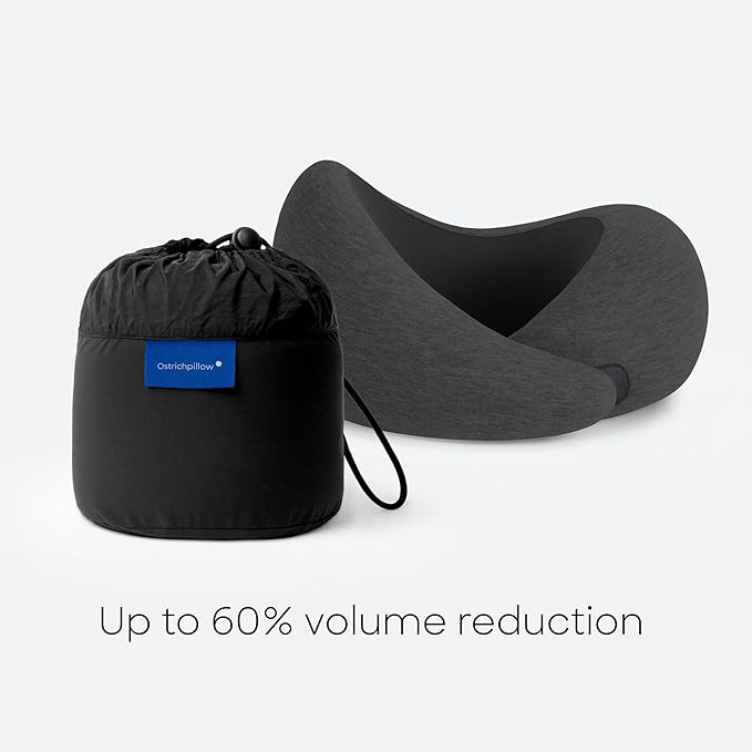 Almohada de viaje Memory Foam 360° ergonómica miniatura 8