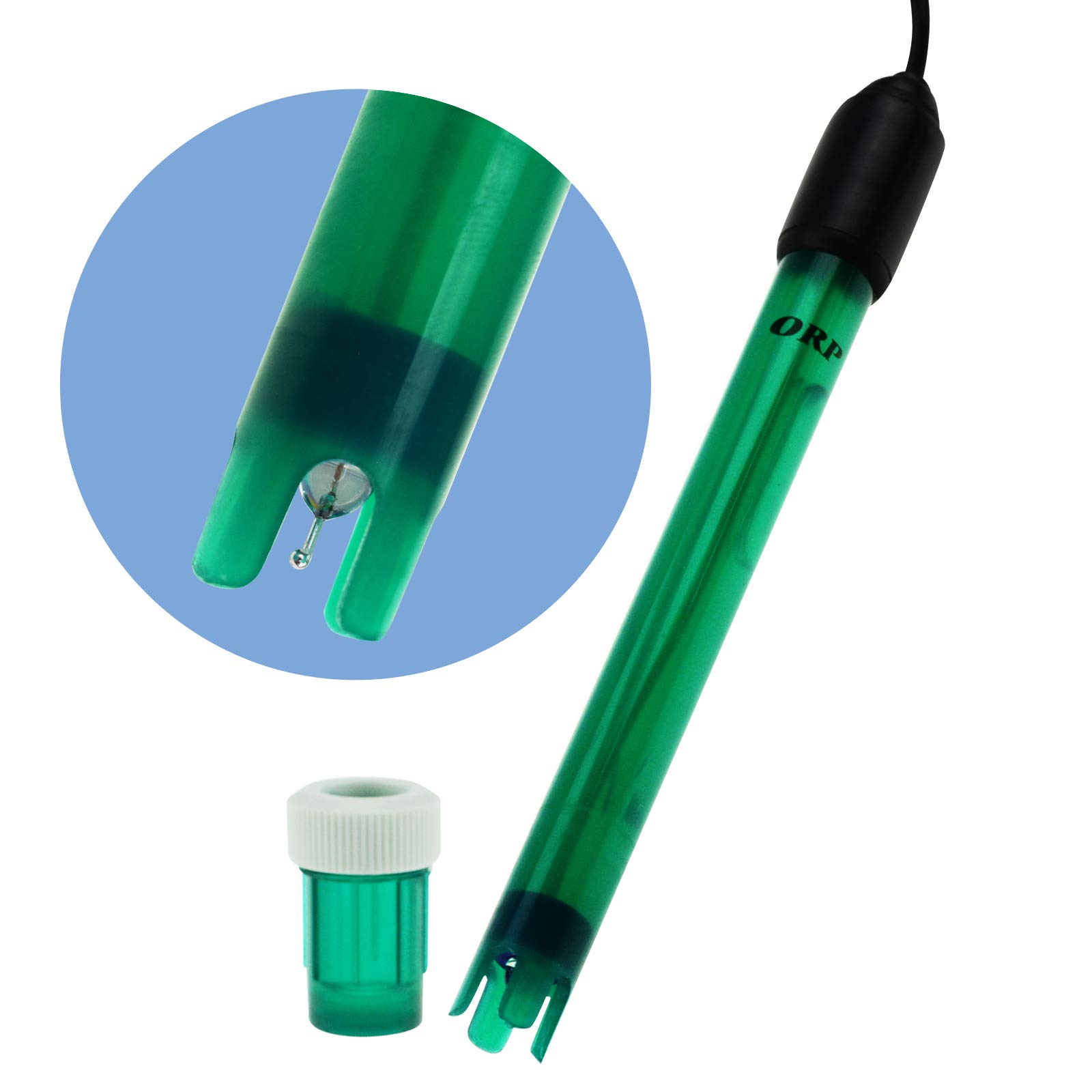 ORP Type D'électrode Bnc Câble 300cm Cylindre Simple Eau Testeur Qualité