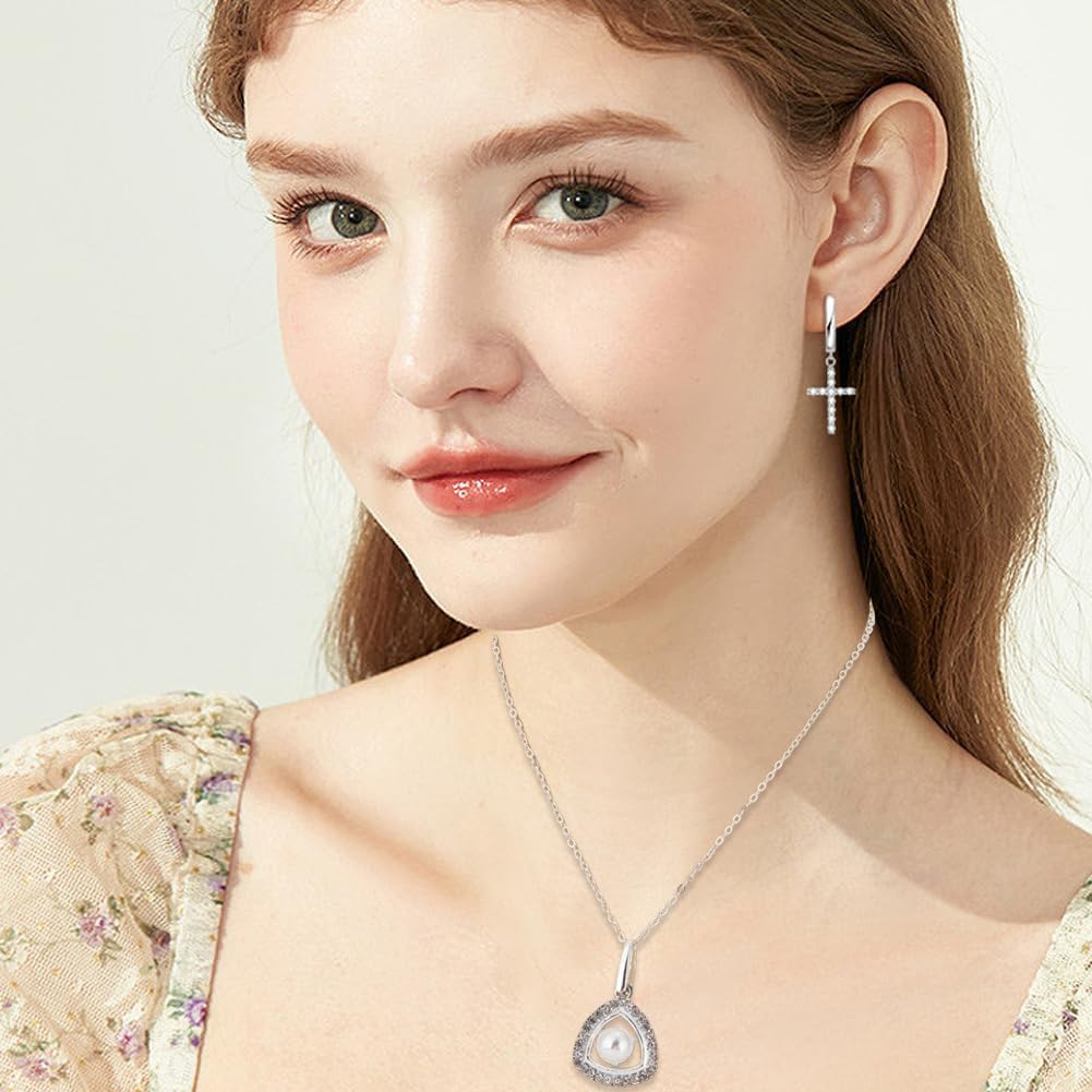 Beebeecraft 1 Box 6Pcs 3 Styles Ice Pick Pinch Bails 925 Sterling Silver Snap On Bails Hook Pendant Clasps for Neckalce Jewellery DIY Craft Making (Pin: 0.8/1mm)