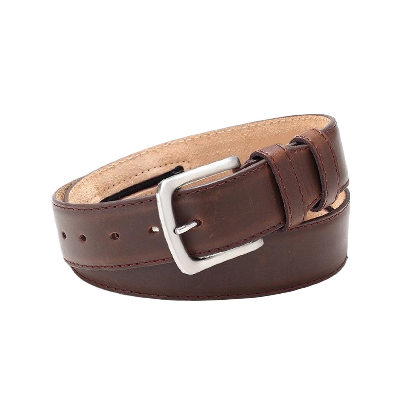 Temooues Men's B Discreet Cash Stashes Pu Leather Elt Secure Storage Solution Concealed Compartt For Valuables In A Pu Leather Elt