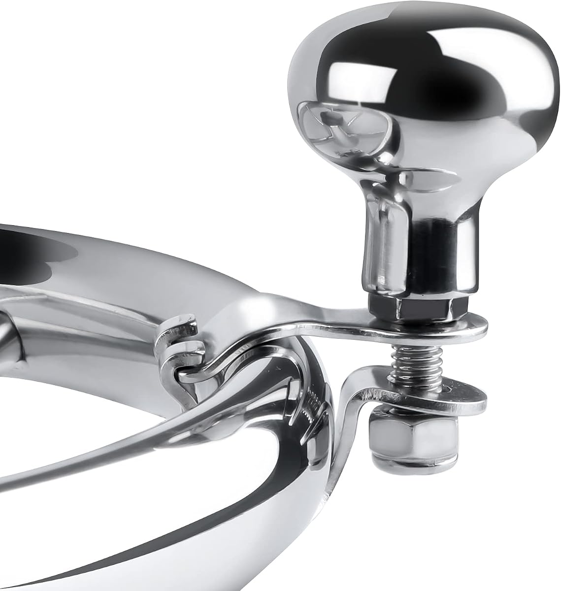 AISI 316 Stainless Steel Boat Steering Wheel Knob Marine Sport Maneuvering Konb Steering Spinner Knob Wheel Suicide Knob Swivel