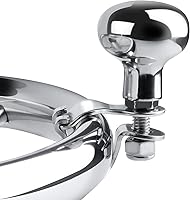 Vista 1 de AISI 316 Perilla de volante de barco de acero inoxidable para maniobras deportivas marinas Konb Volante Spinner Perilla Rueda Suicida Perilla