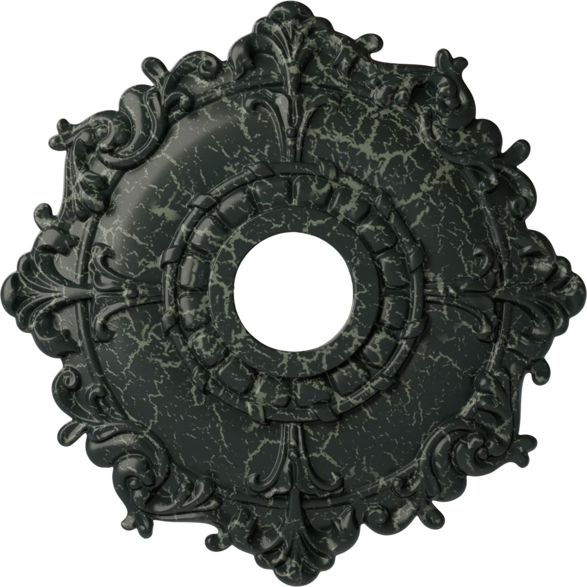 Médaillon de plafond Riley Cm18rlamf rosace ornementale Americana Ekena