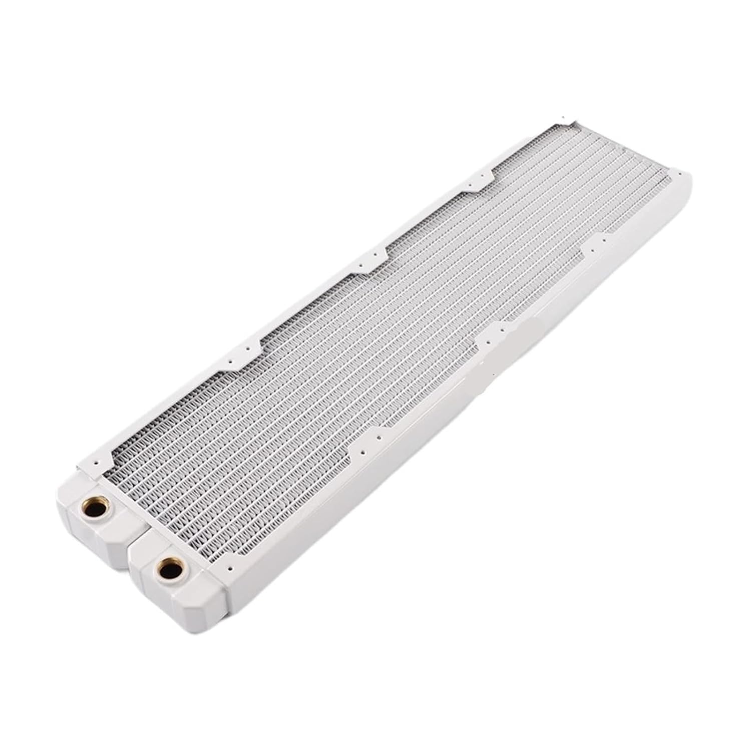 Water-Cooled White Copper Radiator 14 Flat Tube Single-Layer Copper Sheet adapted to 12cm Fan TSRP-TW480