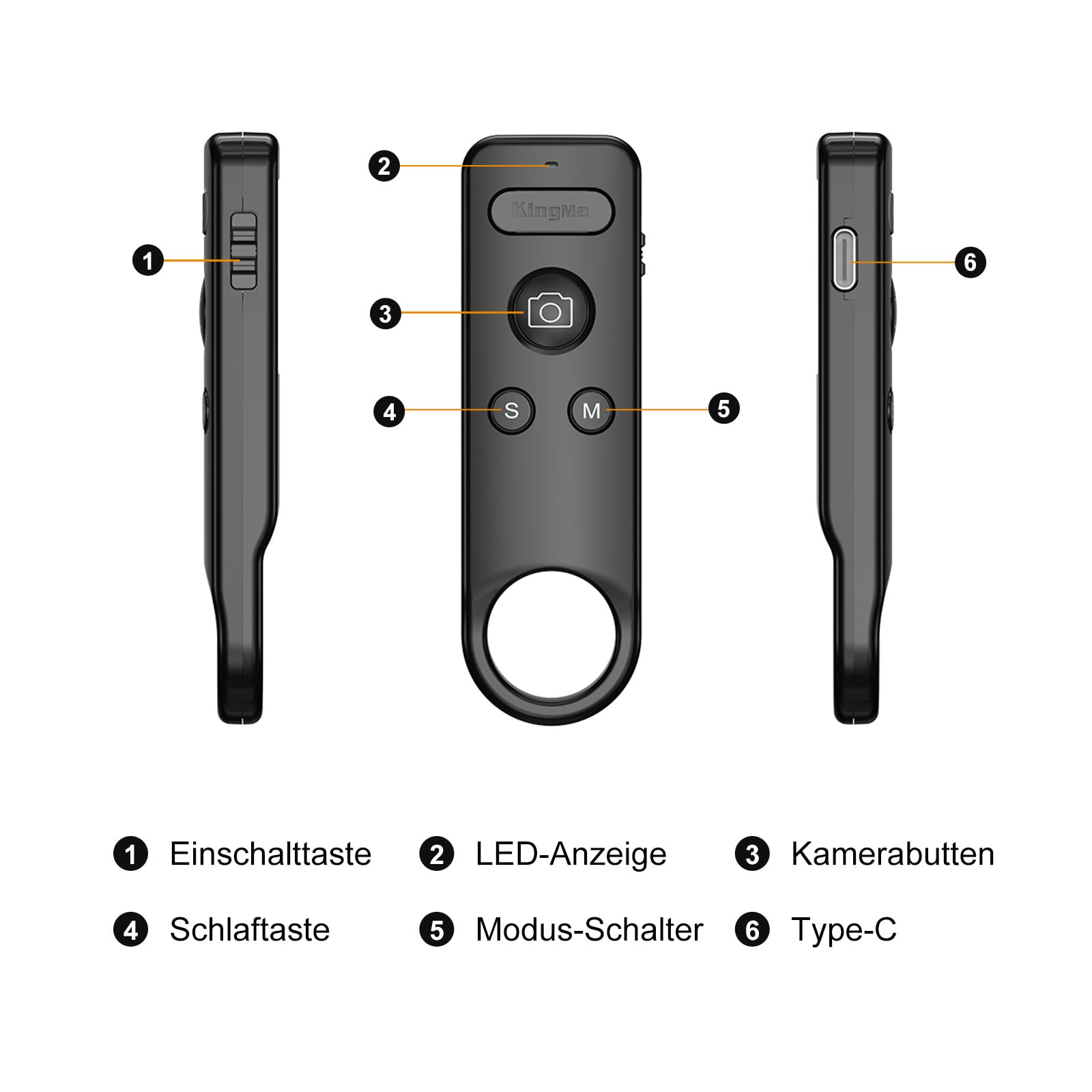 Télécommande sans fil Insta 360 ACE Pro Bluetooth compatible GoPro 8-13 Insta360 X2-X5 GO 3/3S Pro1/2