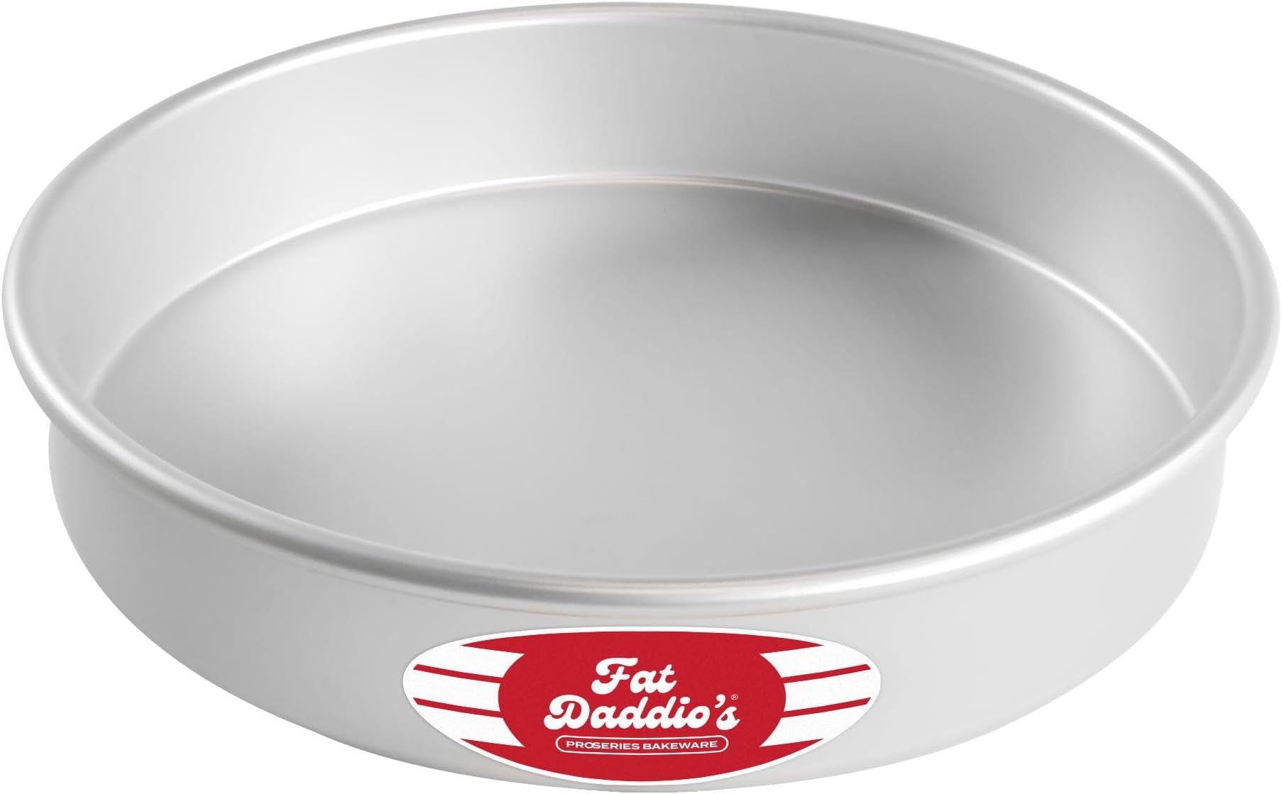 PRD-102 Round Cake Pan, Aluminum, Silver