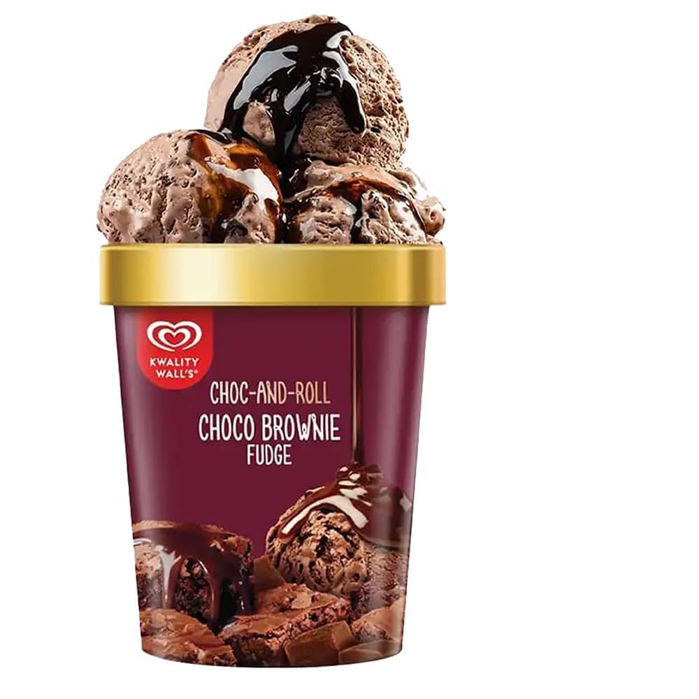 Kwality Wall's Choco Brownie Fudge, 700 ml