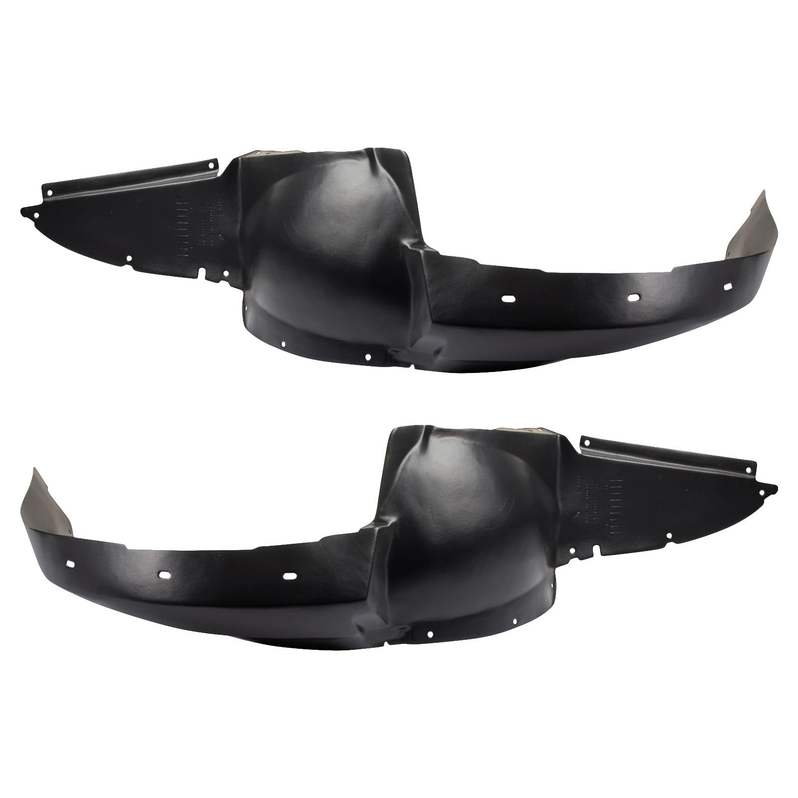 TRQ Inner Fender Liner Set | For 2005-2010 Chevrolet Cobalt 2007-2009 Pontiac G5 GM1250121 GM1251121
