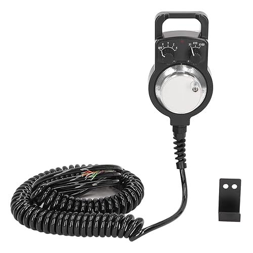 Generador de pulso manual, 4 ejes 100PPR generador de pulso manual CNC volante electrónico para equipos de máquina, generadores de pulso