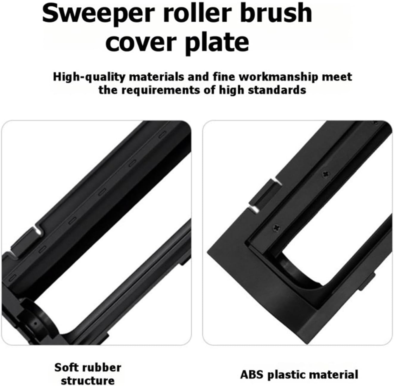 Vacuum Cleaner Replacement Main Brush Roller Cover，Compatible For Roborock ，Q10 S5 X5 X5+ Accessories