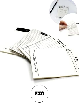 Şeffaf Renkli Yapışkan Not Kağıtları Defter Yer İmleri Etiket Ayraç Sticky Notes Gridnot (Project)