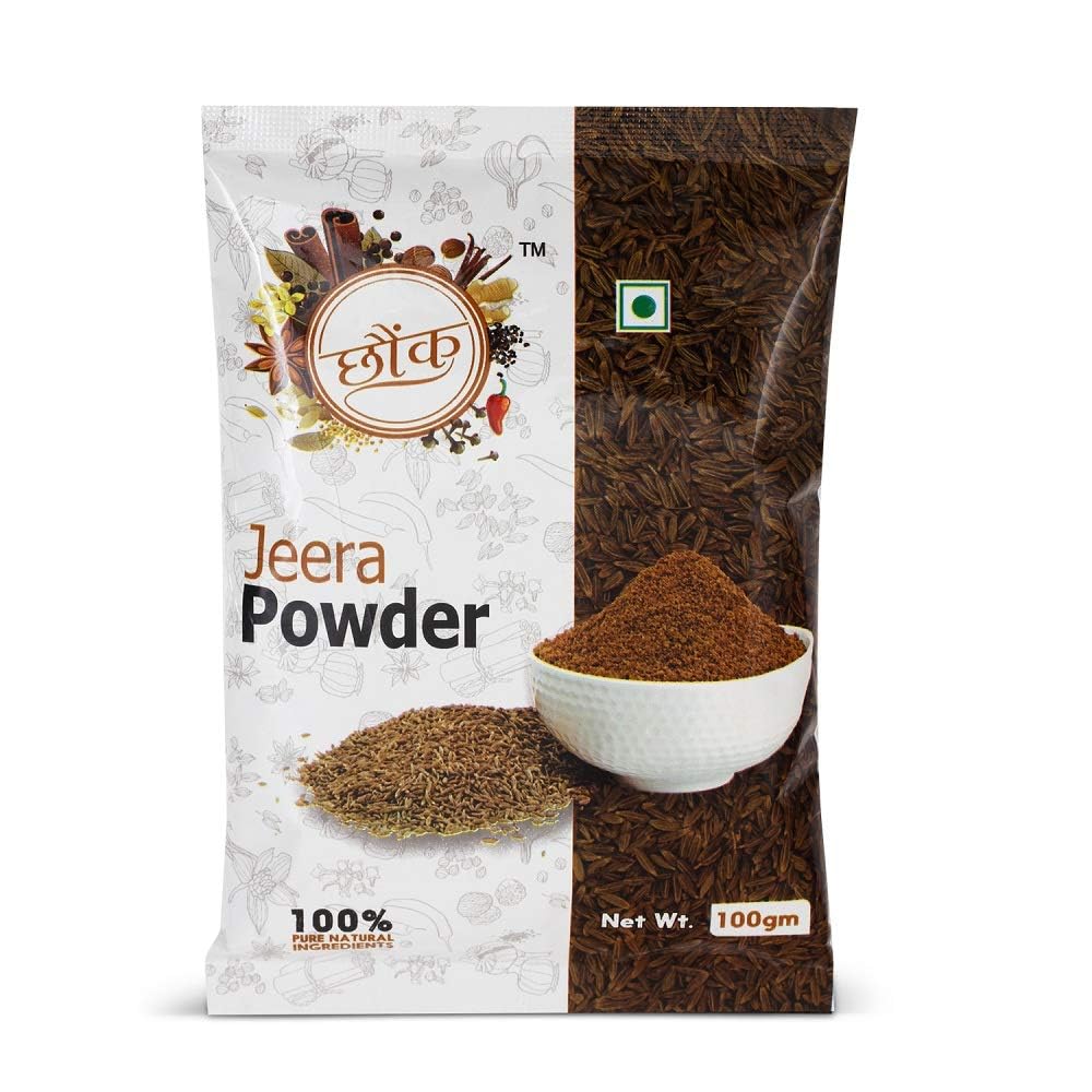 Chounk Spices Roasted Jeera Powder/Bhuna Jeera/Bhoona Jira 200g Ready to Cook Natural Cumin Seeds Preservatives free Cumin Powder