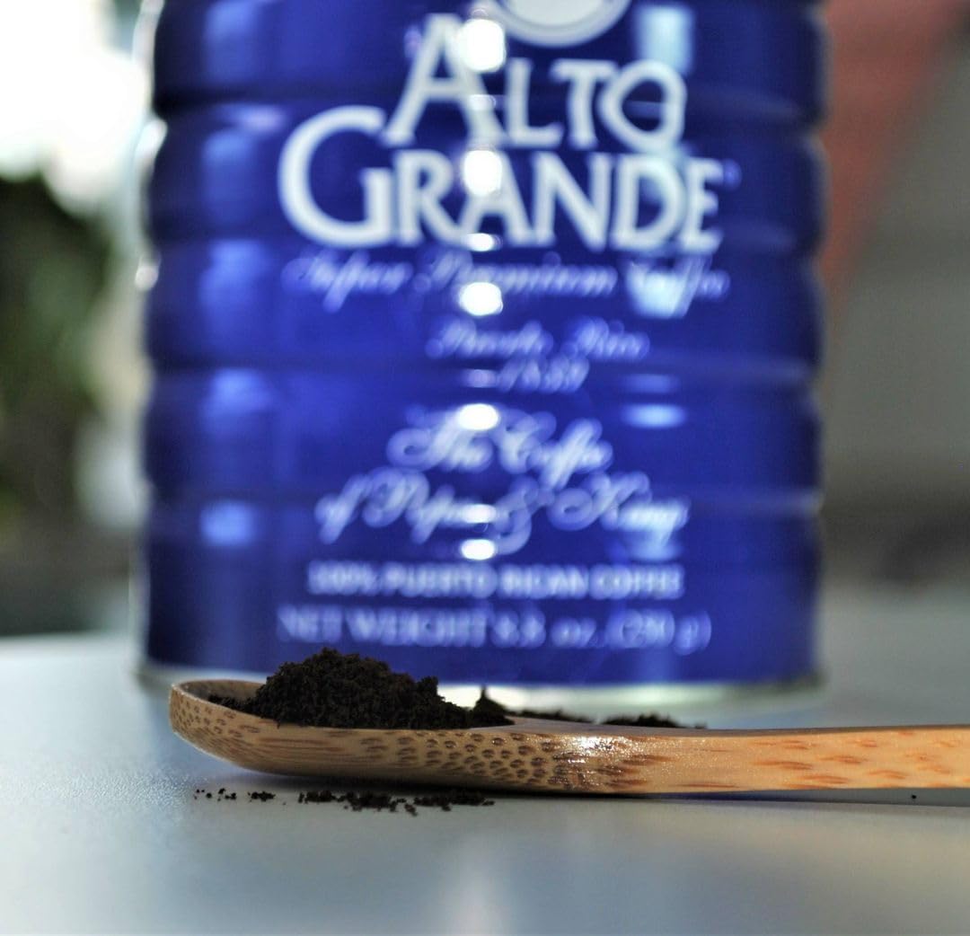 Alto Grande Super Premium Ground Coffee, 100% Arabica, Medium-Dark Roast, 8.8 oz Canisters (Pack of 3)