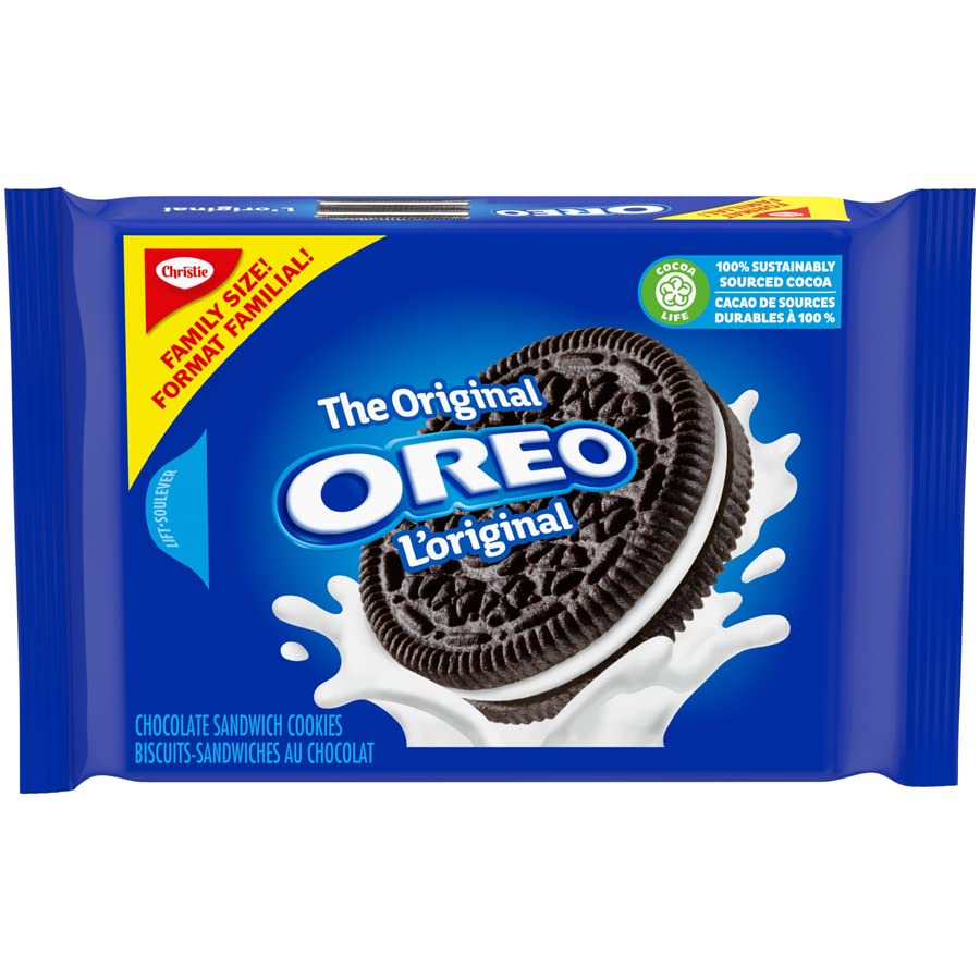 Miniatura 5 de Oreo - Galletas de sándwich originales, tamaño familiar, 439 g15.5 oz (paquete de 2) enviadas desde Canadá