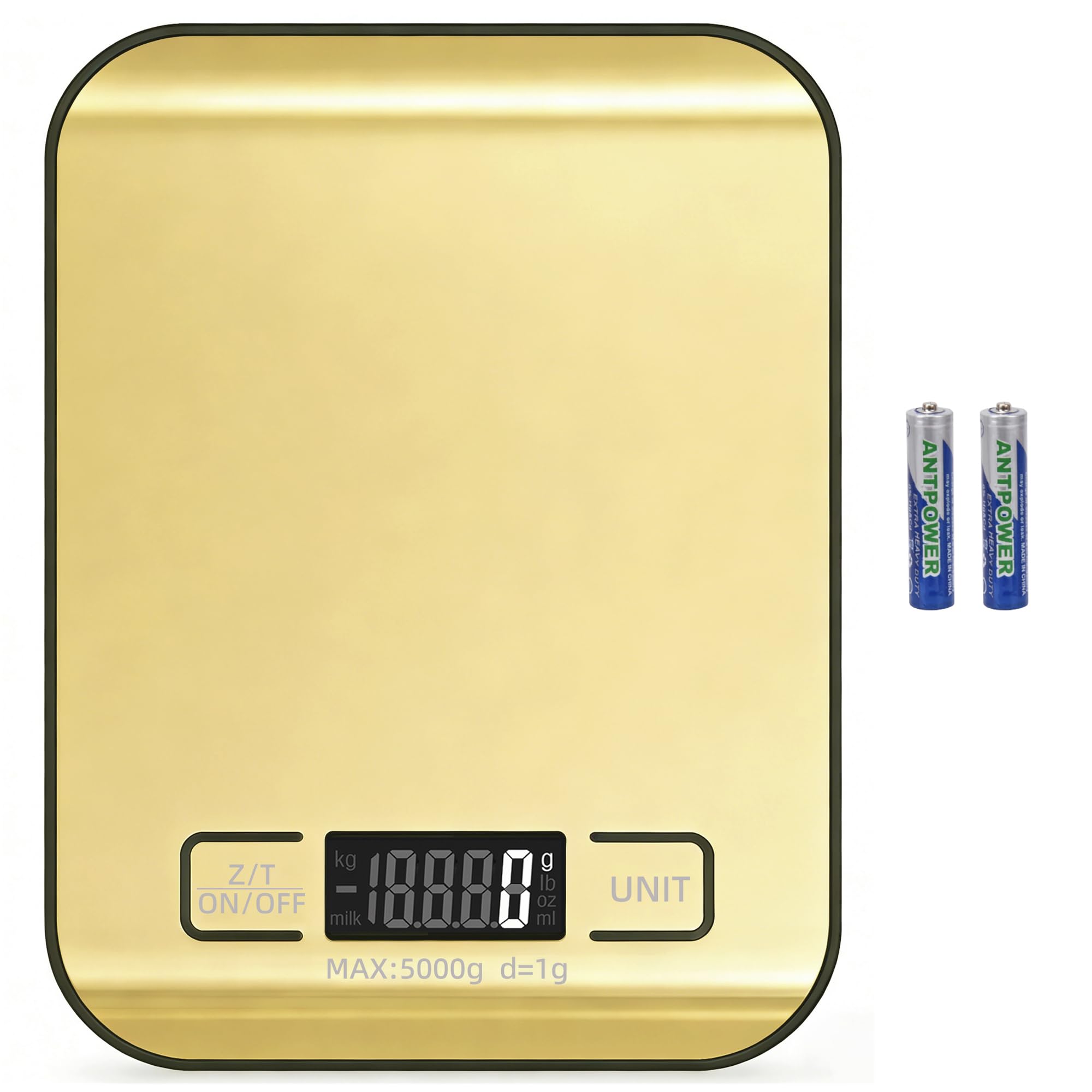 Balance d'expédition numérique, panneau en acier inoxydable, balance postale portable précise pour colis, petites entreprises, cuisine, nourriture, fait à la main, liquides et boutique