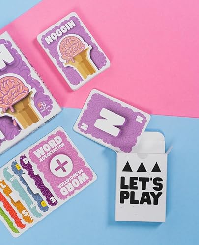 Miniatura 2 de Juego de fiesta Noggin - Divertido juego de palabras de pensamiento rápido, desafiante y adictivo juego de cartas de estrategia para niños y