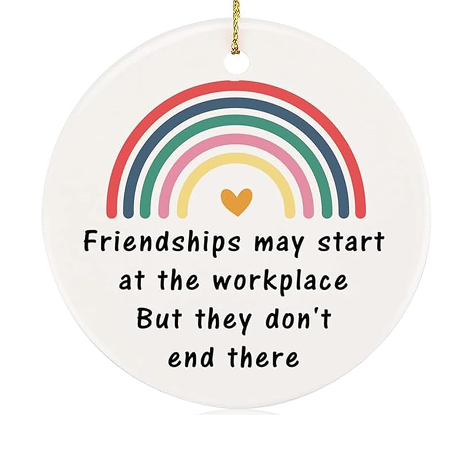 Ceramic Card Hanging Ornaments, Leaving Gifts for Colleagues Women,New Job Gifts,Opening a New Chapter,for Women,for Colleagues Teacher Friend Medical Staff Boss Family